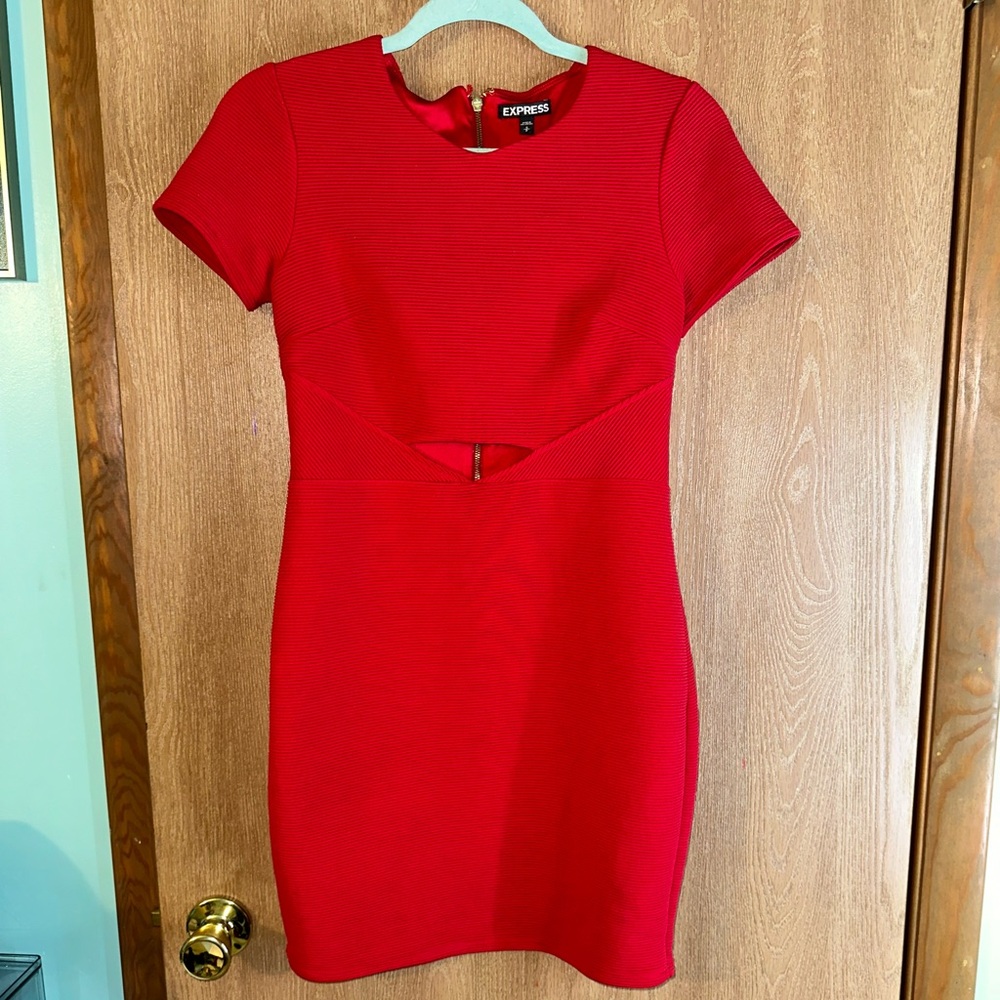 Express Red Dress